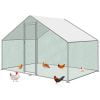Gallinero acero galvanizado 8x3x2 Gallinero acero galvanizado 8x3x2