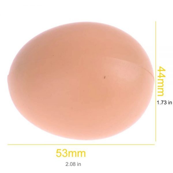 Huevos Falsos de Gallina (plasticos)