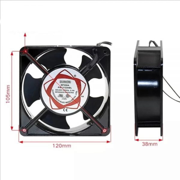 Ventilador extractor incubadora profesional 220v